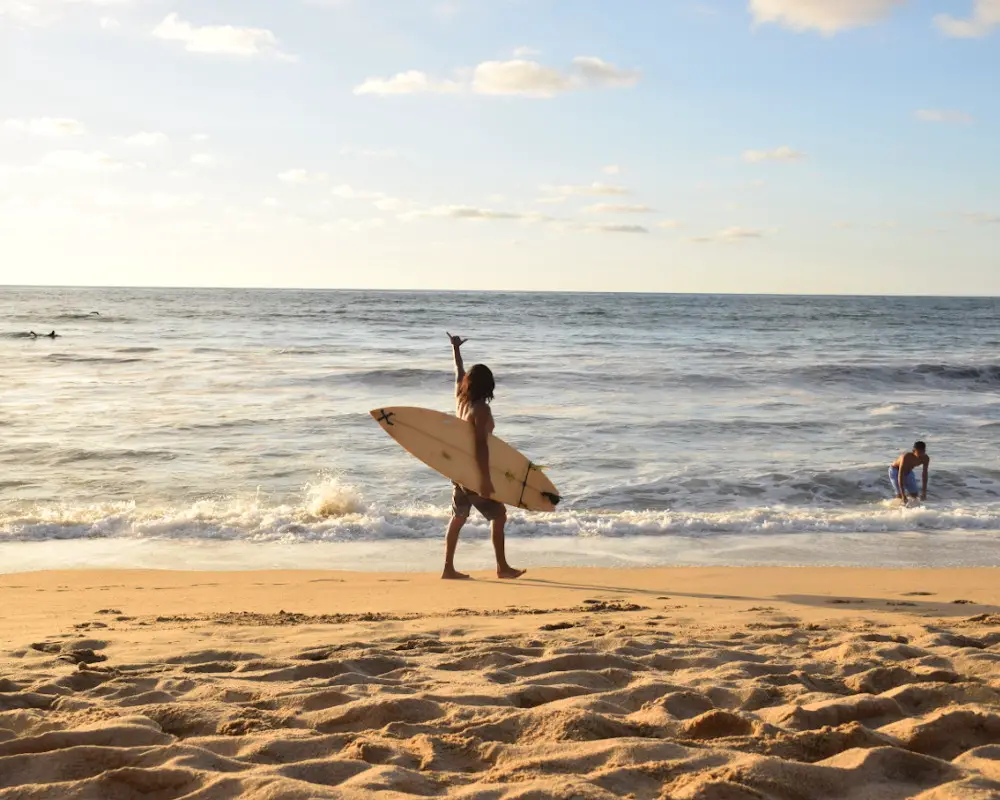 Surfer in Mexico